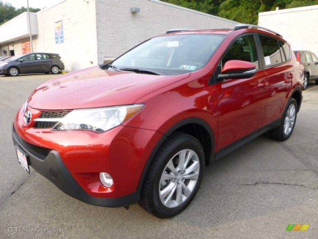 Barcelona Red Metallic 2013 Toyota RAV4 Limited AWD Exterior Photo #85035760