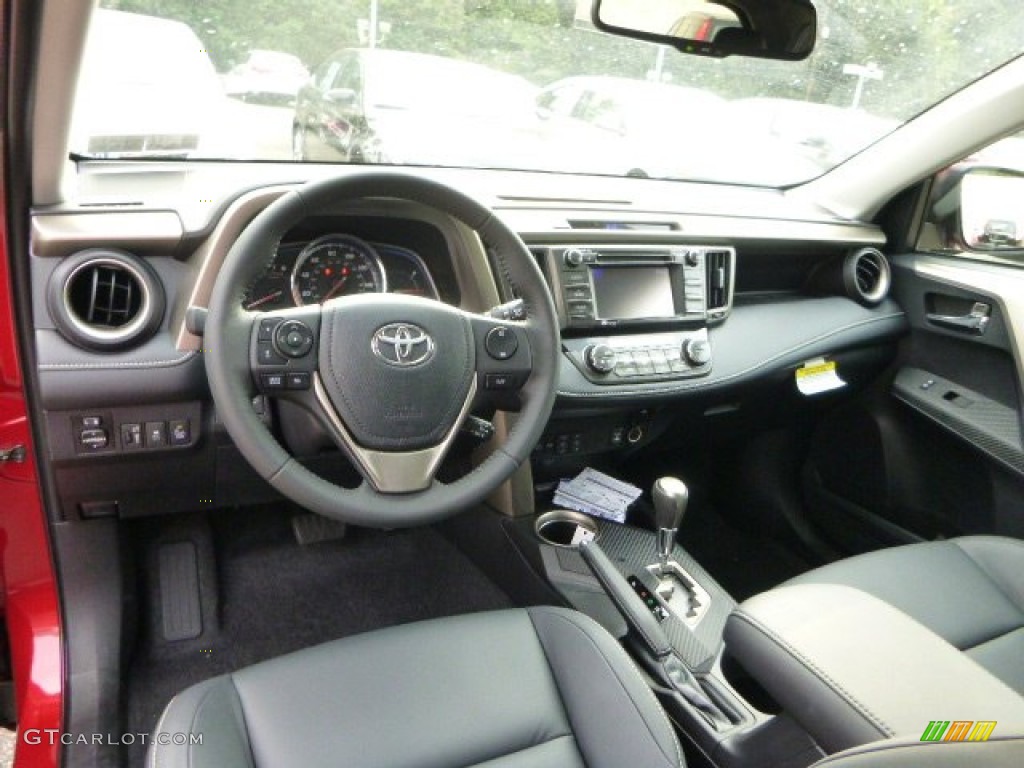 Black Interior 2013 Toyota RAV4 Limited AWD Photo #85035877