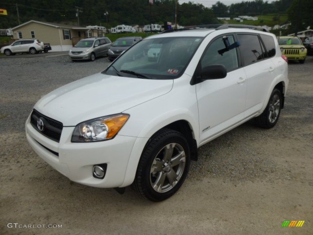 Super White 2011 Toyota RAV4 Sport 4WD Exterior Photo #85036192