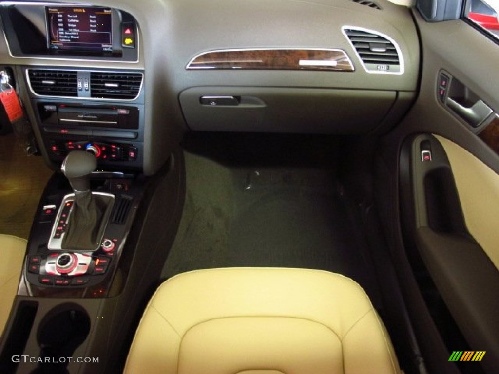 2014 A4 2.0T quattro Sedan - Glacier White Metallic / Velvet Beige/Moor Brown photo #14