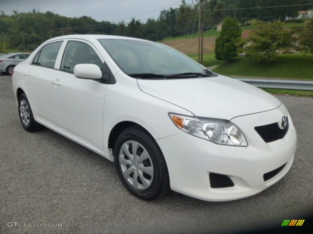 Super White 2009 Toyota Corolla LE Exterior Photo #85036833