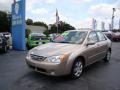 2004 Sand Beige Kia Spectra LX Sedan  photo #4