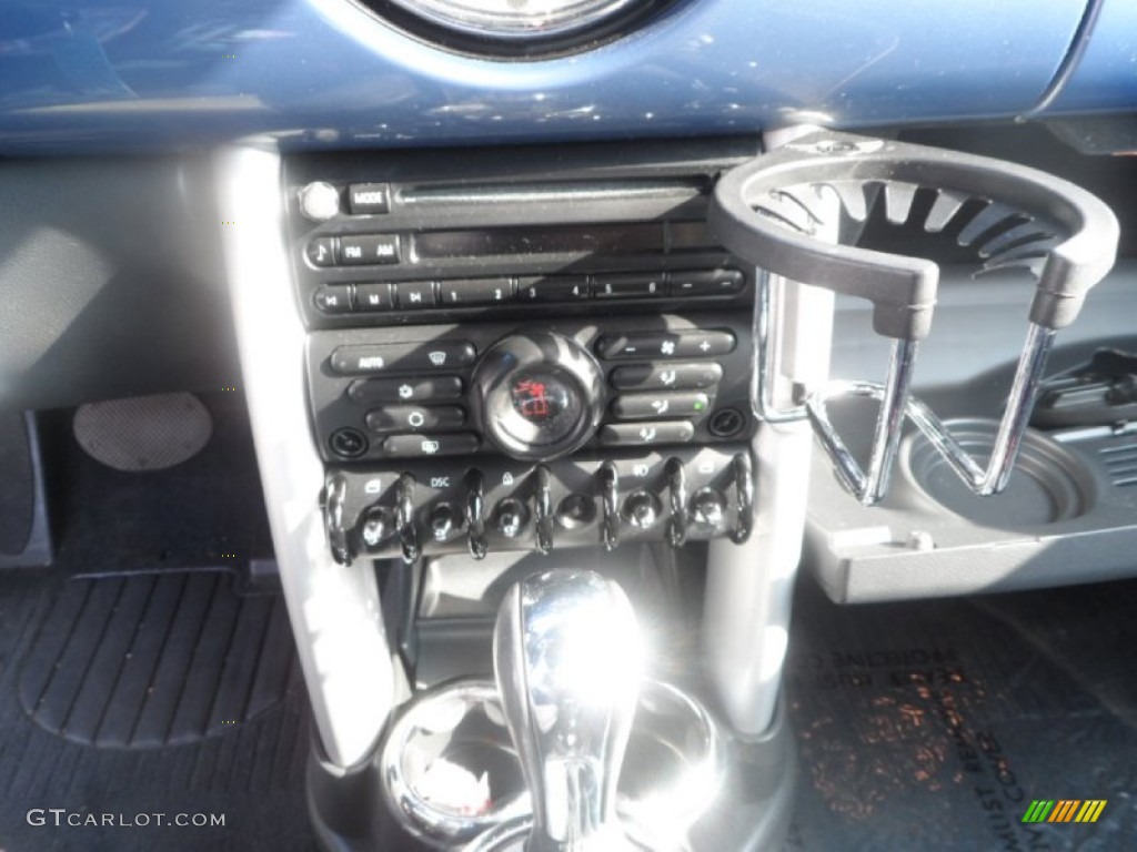 2005 Cooper Convertible - Cool Blue Metallic / Space Grey/Panther Black photo #11