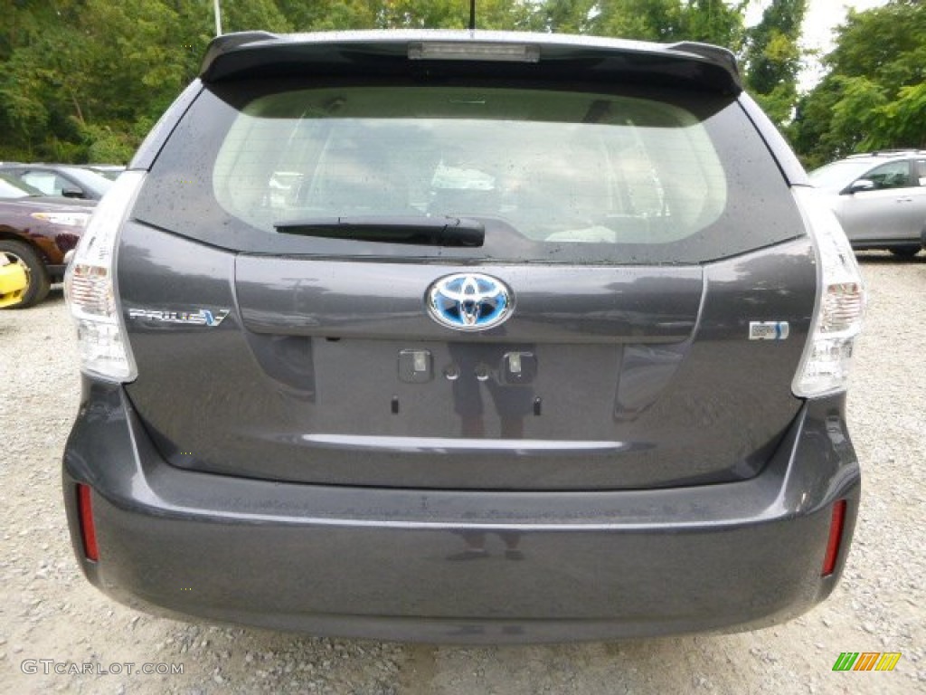 2013 Prius v Two Hybrid - Magnetic Gray Metallic / Misty Gray photo #4