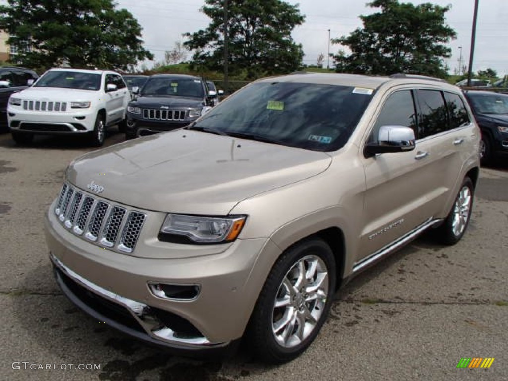 Cashmere Pearl 2014 Jeep Grand Cherokee Summit 4x4 Exterior Photo #85037590