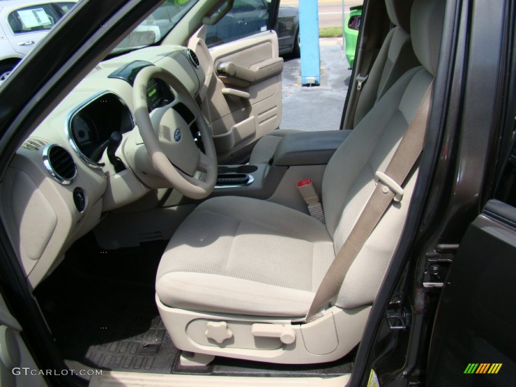 2007 Explorer Sport Trac XLT - Dark Stone Metallic / Light Stone photo #10