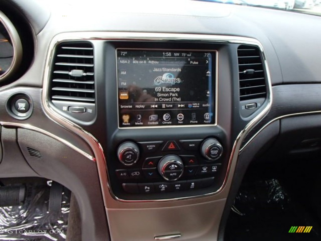 2014 Grand Cherokee Summit 4x4 - Cashmere Pearl / Summit Grand Canyon Jeep Brown Natura Leather photo #16