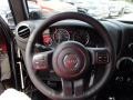 Black 2014 Jeep Wrangler Unlimited Sport S 4x4 Steering Wheel