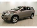 2010 Mocha Steel Metallic Chevrolet Equinox LS  photo #3