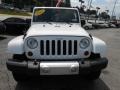 2012 Bright White Jeep Wrangler Sahara 4x4  photo #2