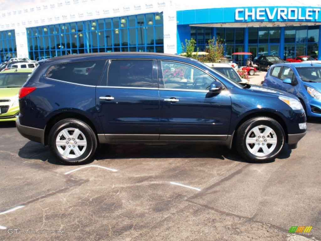 2012 Traverse LT - Twilight Blue Metallic / Ebony photo #1