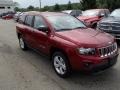 2014 Deep Cherry Red Crystal Pearl Jeep Compass Sport 4x4  photo #4