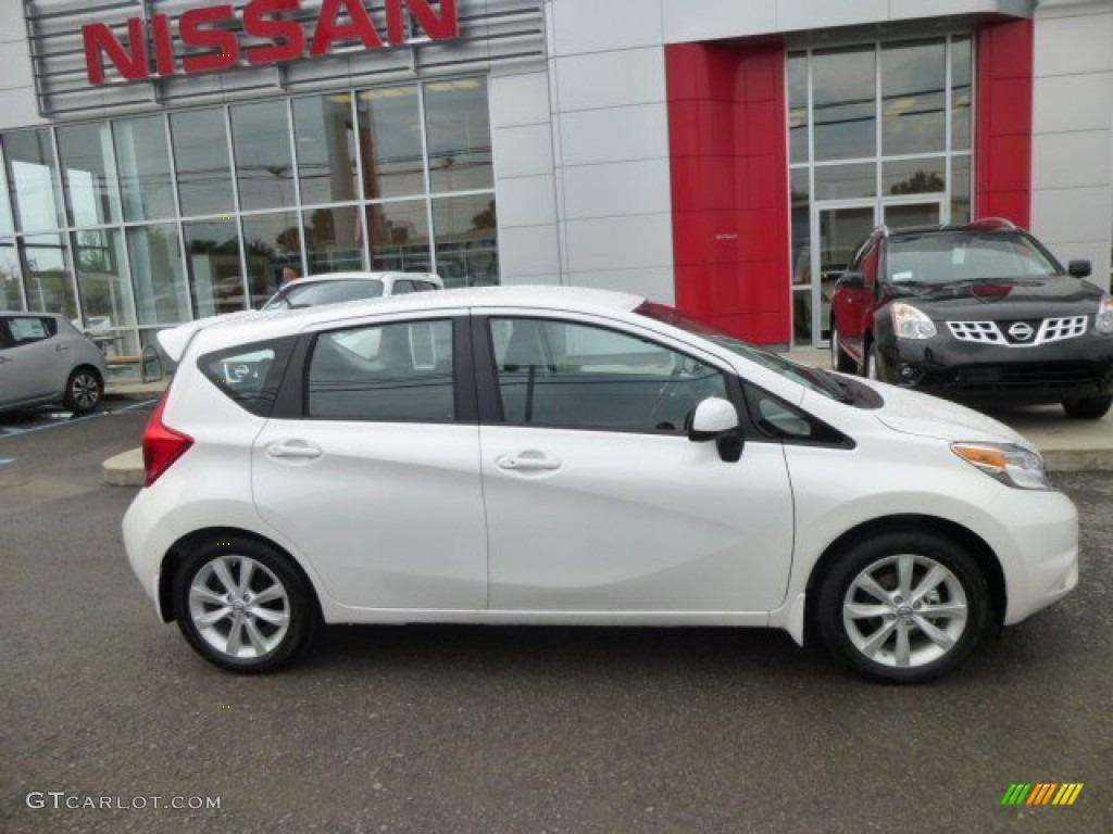 Aspen White 2014 Nissan Versa Note SV Exterior Photo #85039765