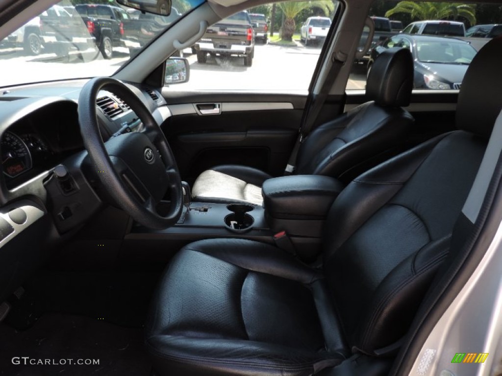 2009 Borrego LX V6 - Bright Silver / Black photo #9