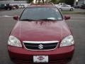 2007 Fusion Red Metallic Suzuki Forenza Wagon  photo #2