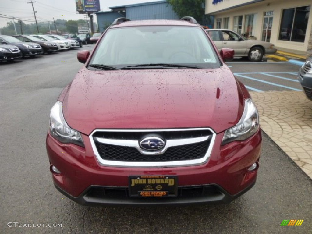 2013 XV Crosstrek 2.0 Premium - Venetian Red Pearl / Ivory photo #2