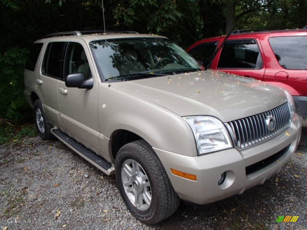 2004 Mountaineer Premier AWD - Pueblo Gold Metallic / Medium Dark Parchment photo #1