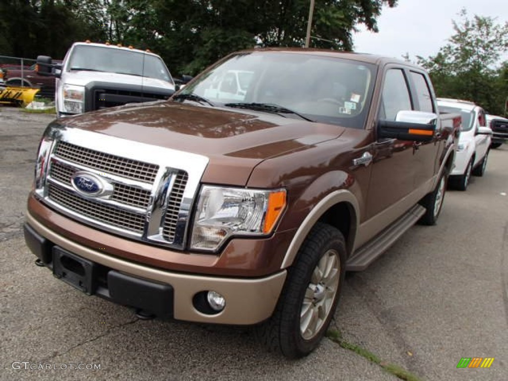 2011 F150 King Ranch SuperCrew 4x4 - Golden Bronze Metallic / Chaparral Leather photo #3