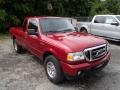 Redfire Metallic 2011 Ford Ranger XLT SuperCab 4x4