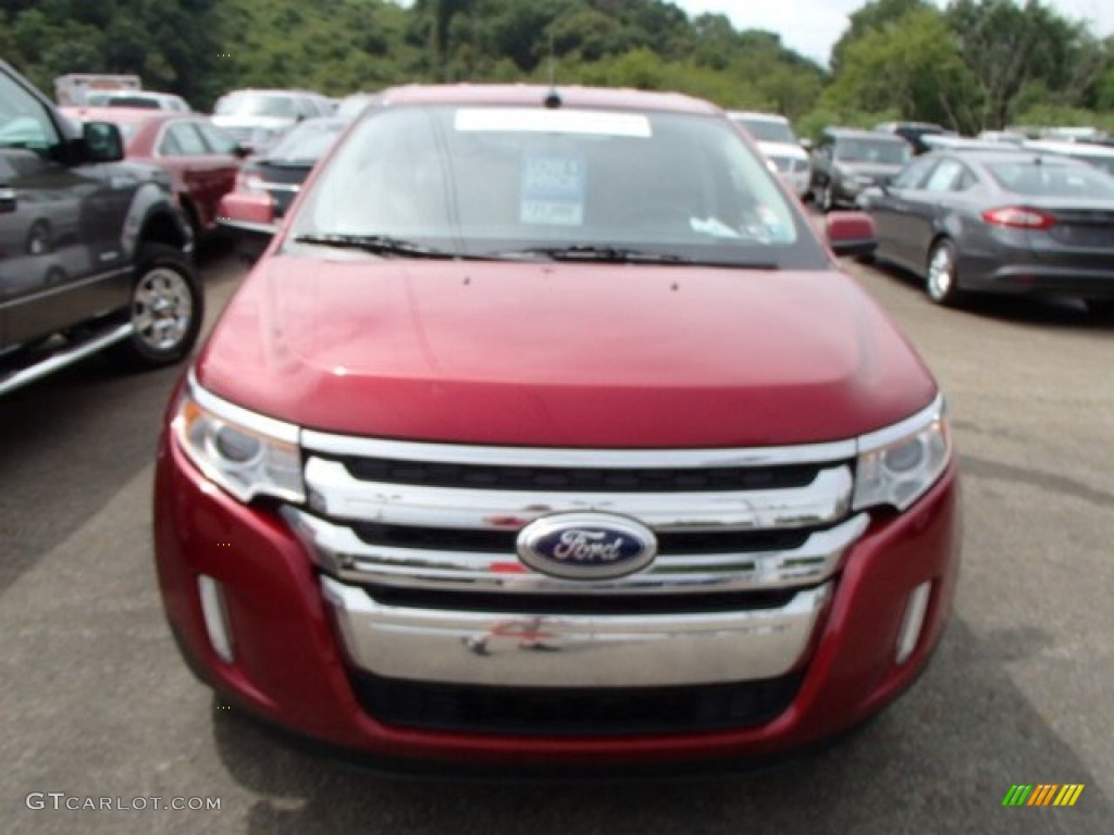 2013 Edge Limited AWD - Ruby Red / Medium Light Stone photo #2