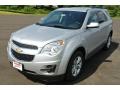 2013 Silver Ice Metallic Chevrolet Equinox LT  photo #2