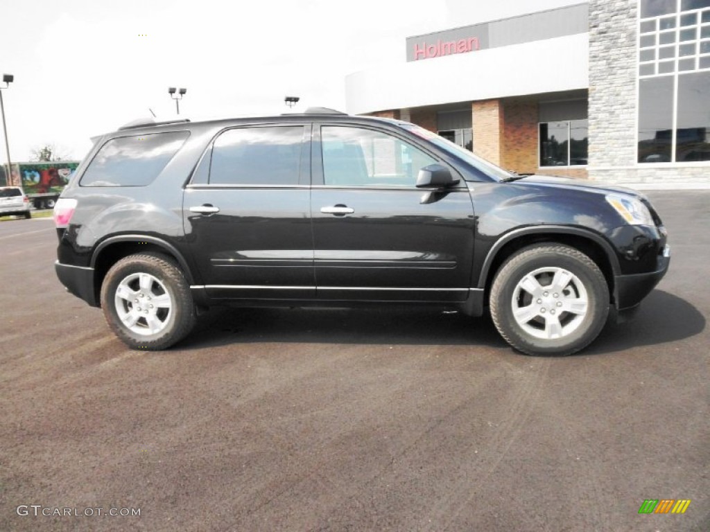 2012 Acadia SL - Carbon Black Metallic / Ebony photo #1