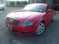 2004 Brilliant Red Audi TT 1.8T quattro Coupe  photo #1