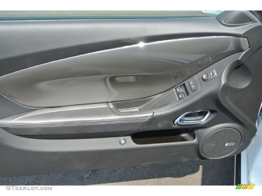 2014 Chevrolet Camaro LT/RS Coupe Black Door Panel Photo #85043956