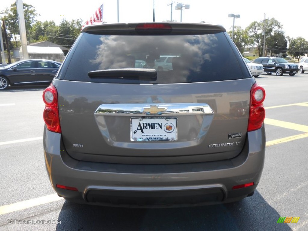 2012 Equinox LT AWD - Mocha Steel Metallic / Jet Black photo #6