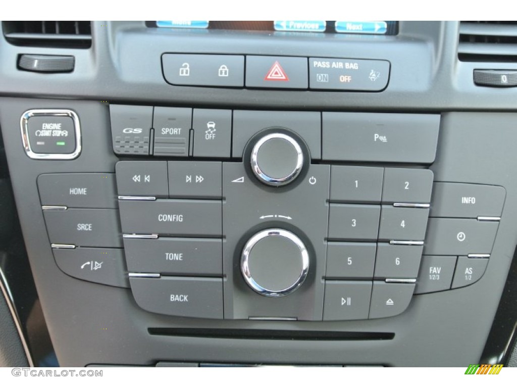 2013 Buick Regal GS Controls Photo #85044976