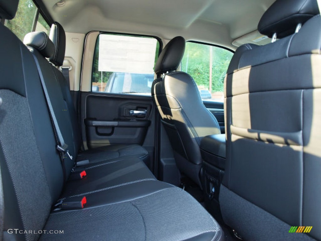 2014 Ram 1500 Sport Quad Cab 4x4 Rear Seat Photo #85045651