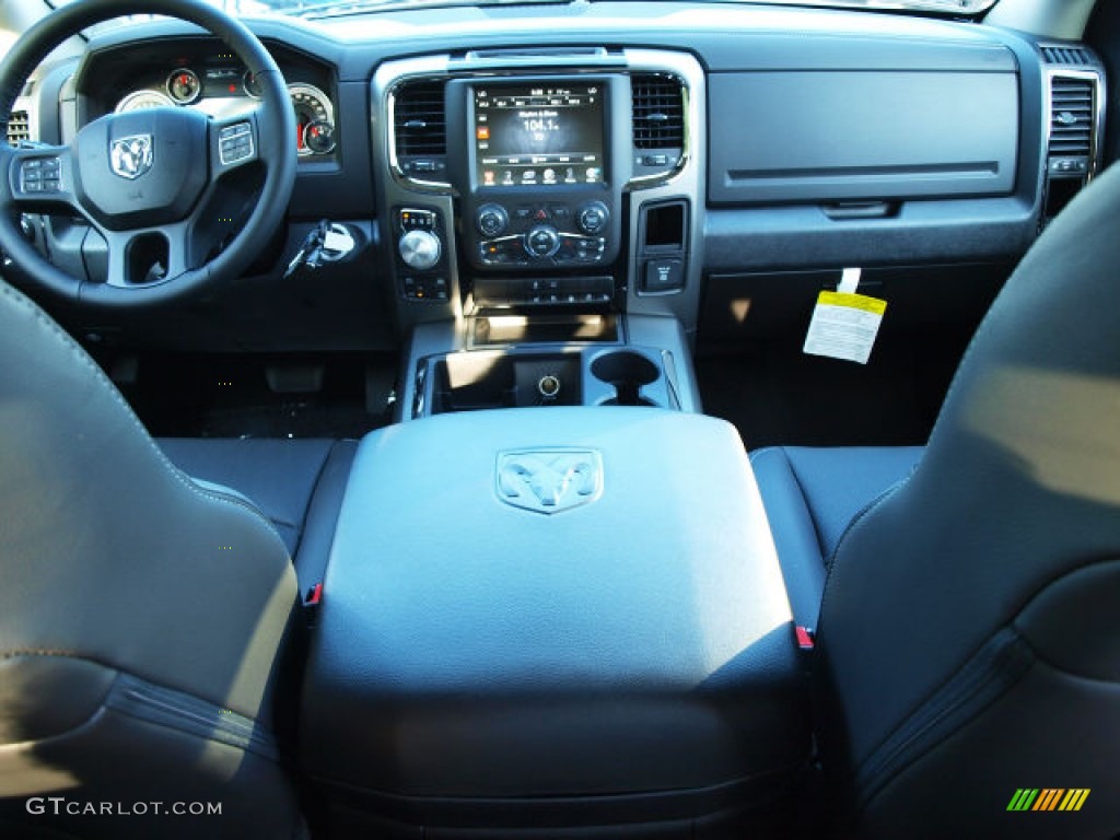 2014 Ram 1500 Sport Quad Cab 4x4 Black Dashboard Photo #85045666