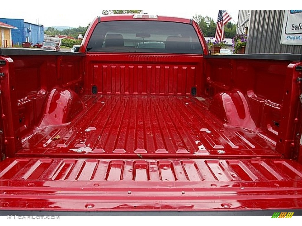 2010 F150 XLT Regular Cab 4x4 - Red Candy Metallic / Medium Stone photo #9