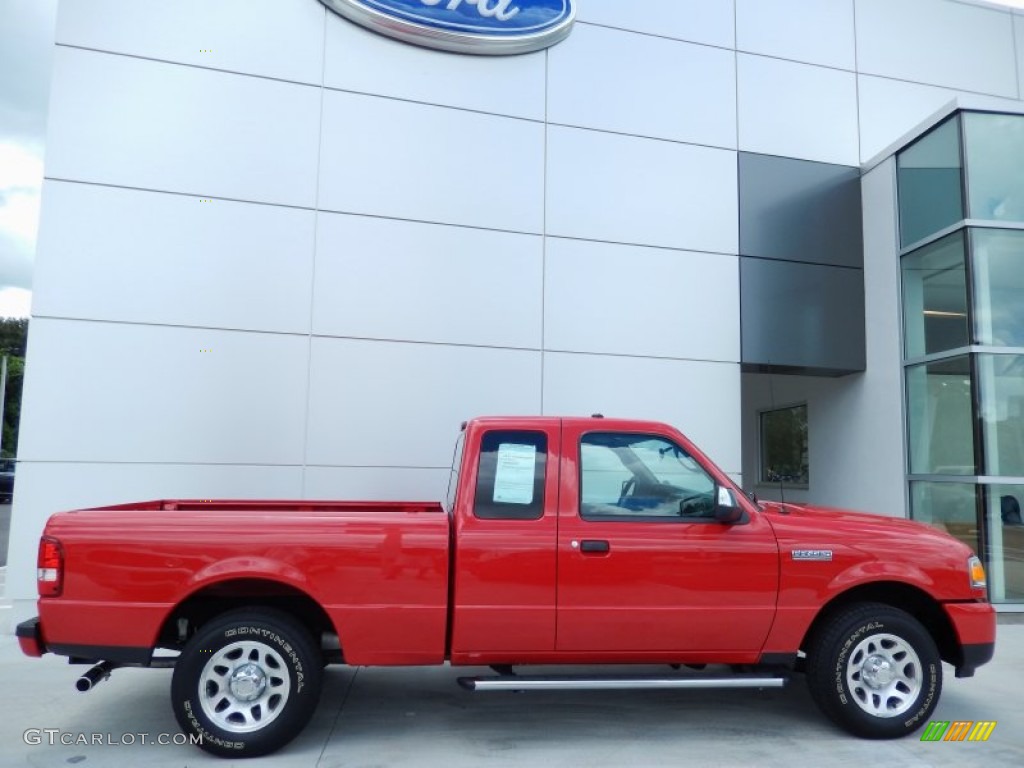 Torch Red 2010 Ford Ranger XLT SuperCab Exterior Photo #85046209