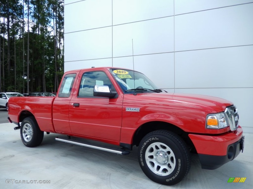 Torch Red 2010 Ford Ranger XLT SuperCab Exterior Photo #85046230