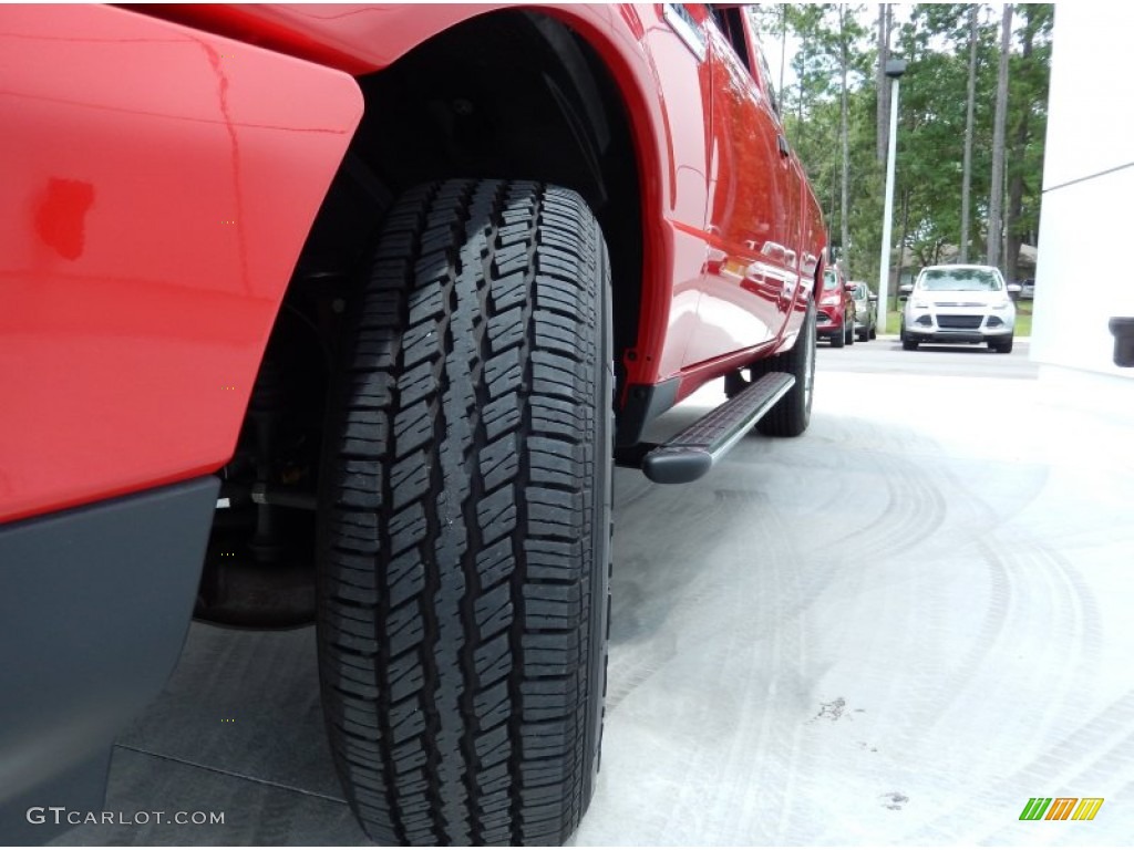 2010 Ranger XLT SuperCab - Torch Red / Medium Dark Flint photo #10