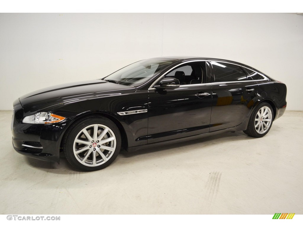 Ebony 2012 Jaguar XJ XJL Portfolio Exterior Photo #85046311