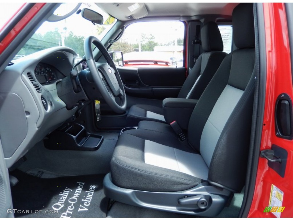 Medium Dark Flint Interior 2010 Ford Ranger XLT SuperCab Photo #85046314