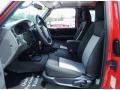 Medium Dark Flint 2010 Ford Ranger XLT SuperCab Interior Color