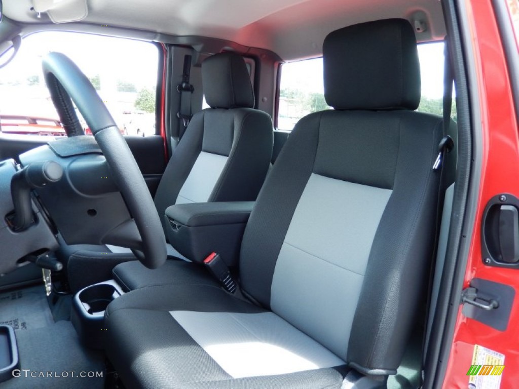 Medium Dark Flint Interior 2010 Ford Ranger XLT SuperCab Photo #85046332