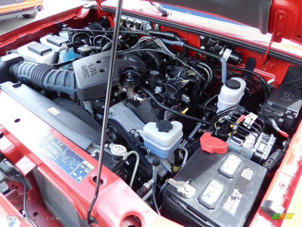 2010 Ford Ranger XLT SuperCab 4.0 Liter SOHC 12-Valve V6 Engine Photo #85046605