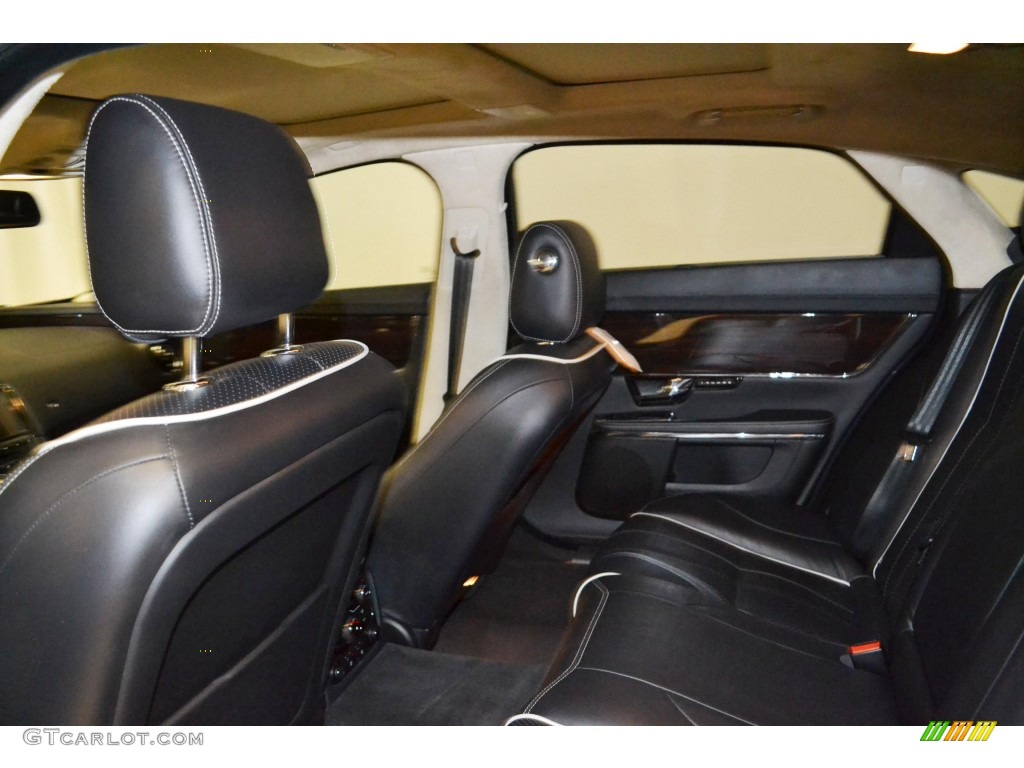 2012 Jaguar XJ XJL Portfolio Rear Seat Photo #85046755