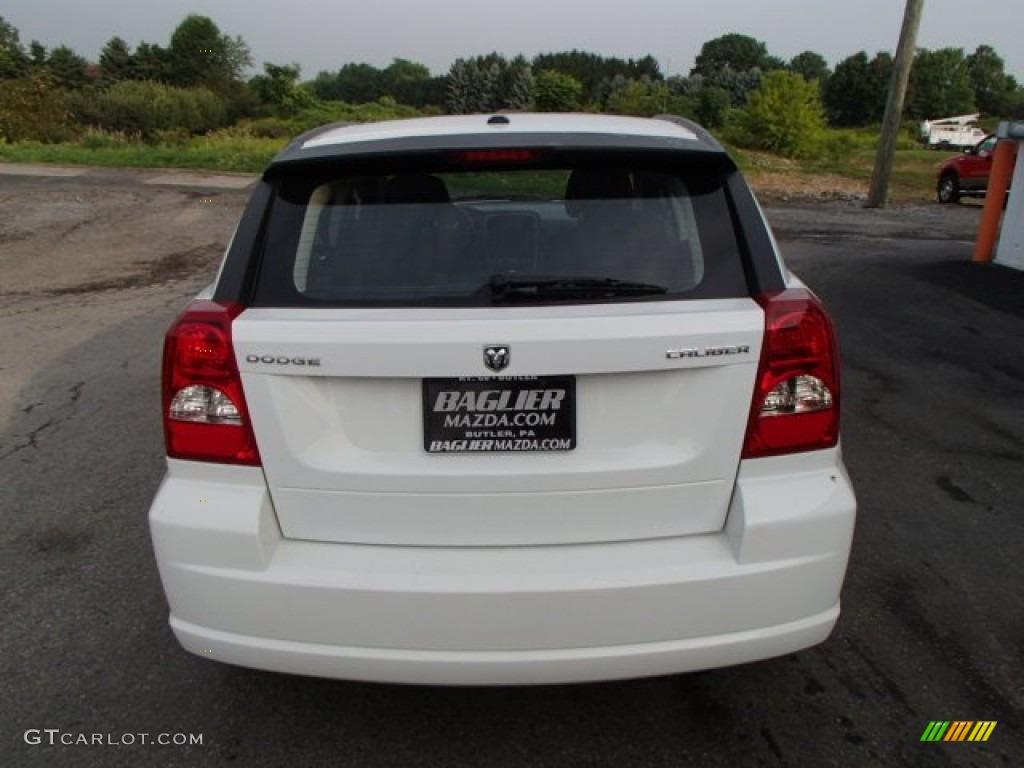 2011 Caliber Mainstreet - Bright White / Dark Slate Gray photo #7