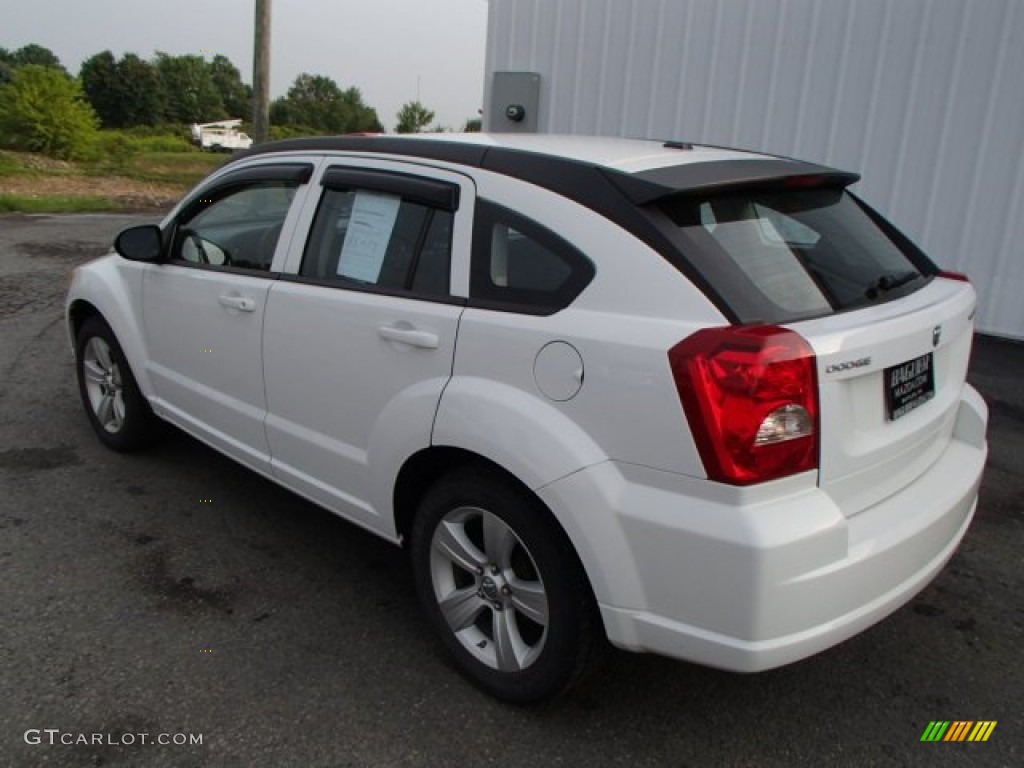 2011 Caliber Mainstreet - Bright White / Dark Slate Gray photo #8