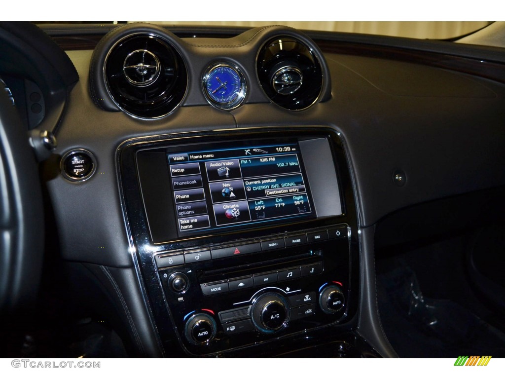 2012 Jaguar XJ XJL Portfolio Controls Photo #85047076