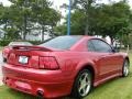 2000 Laser Red Metallic Ford Mustang V6 Coupe  photo #5