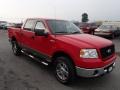 Bright Red 2006 Ford F150 XLT SuperCrew 4x4 Exterior