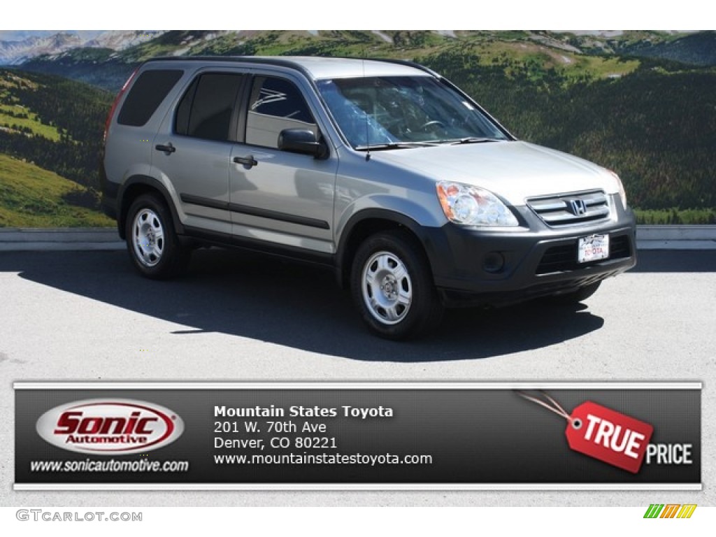 2006 CR-V LX - Pewter Pearl / Black photo #1