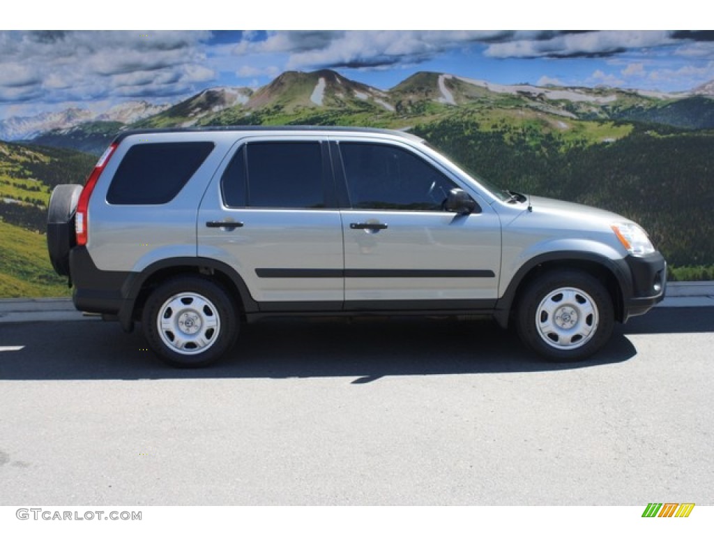 2006 CR-V LX - Pewter Pearl / Black photo #2