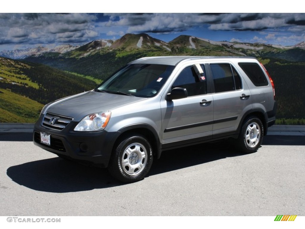 2006 CR-V LX - Pewter Pearl / Black photo #5